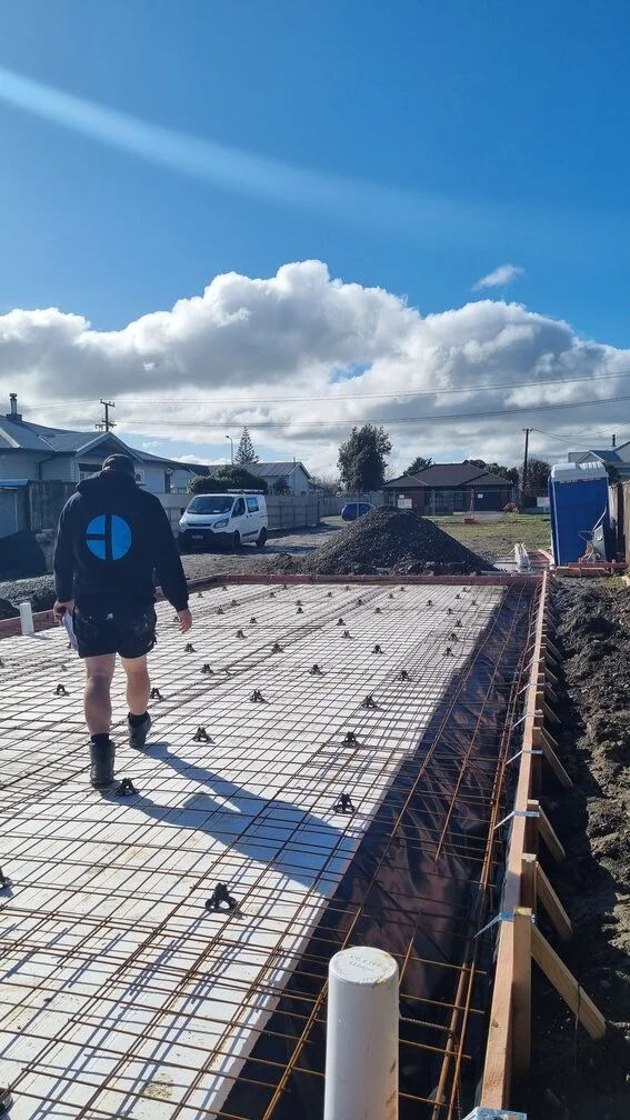 Plumbing Construction Site - with HD Plumbing hard at work